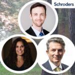 Irene Lauro, an Economist at Schroders; Christophe Etienne, is a Senior Natural Catastrophe Specialist on the Insurance Linked Securities team at Schroders Capital; Martin E. Diaz Plata is Head of Private Equity Investments at Blue Orchard